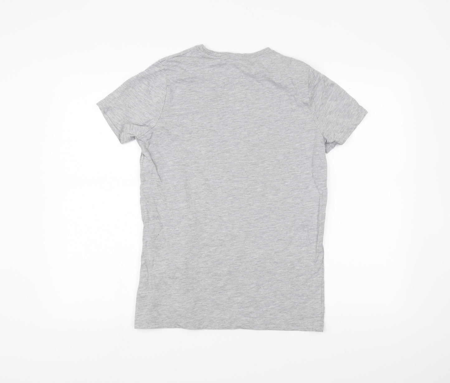 Preworn Boys Grey   Basic T-Shirt Size 13-14 Years  - Fortnite