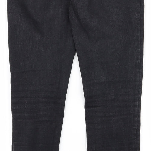 David Warren Womens Black   Skinny Jeans Size 12 L24 in