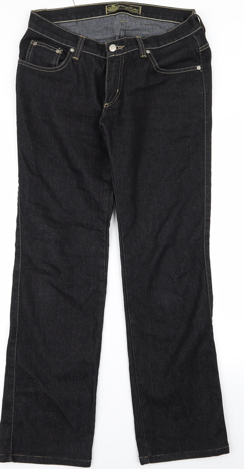 Victoria Secret Womens Black   Bootcut Jeans Size 30 in L27 in