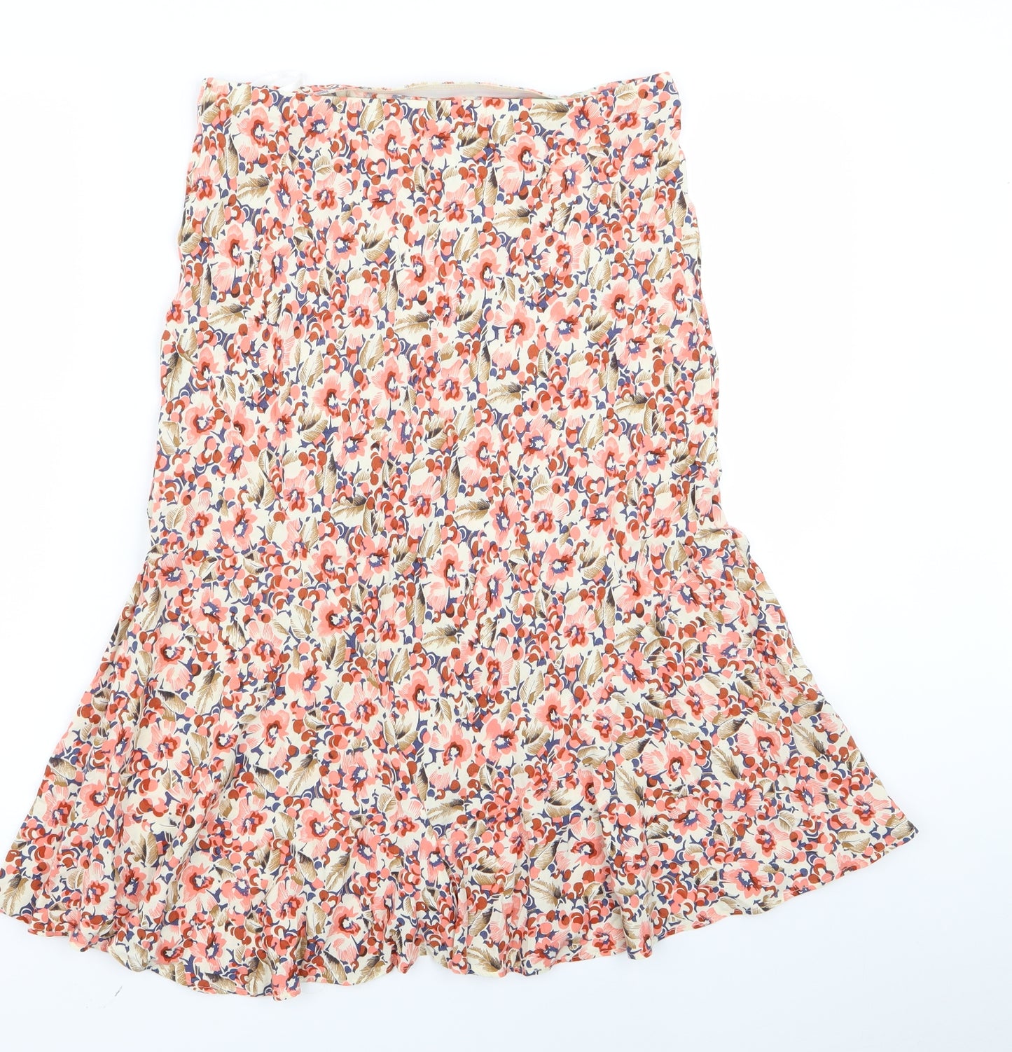 m&s Womens Pink Floral  A-Line Set Size 12