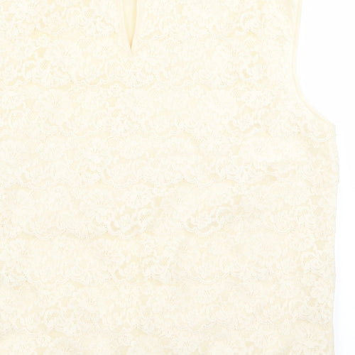 st michael Womens Beige   Basic Blouse Size 12