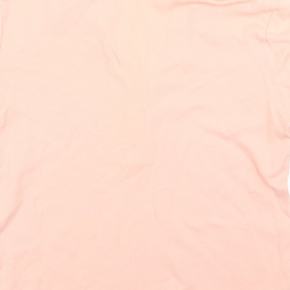 m&s Womens Pink   Basic Polo Size 10