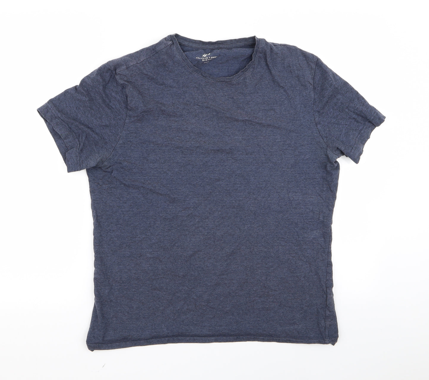 H&M Womens Blue   Basic T-Shirt Size L
