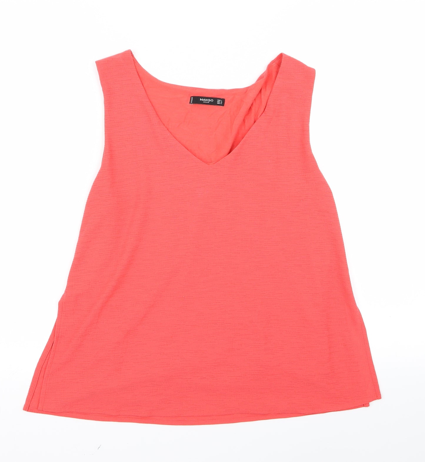 Mango Womens Pink   Basic Blouse Size M