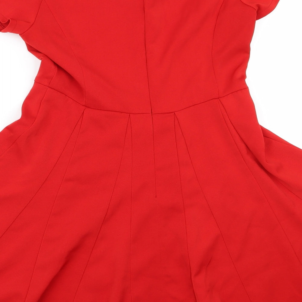 Louche Womens Red   A-Line  Size 10