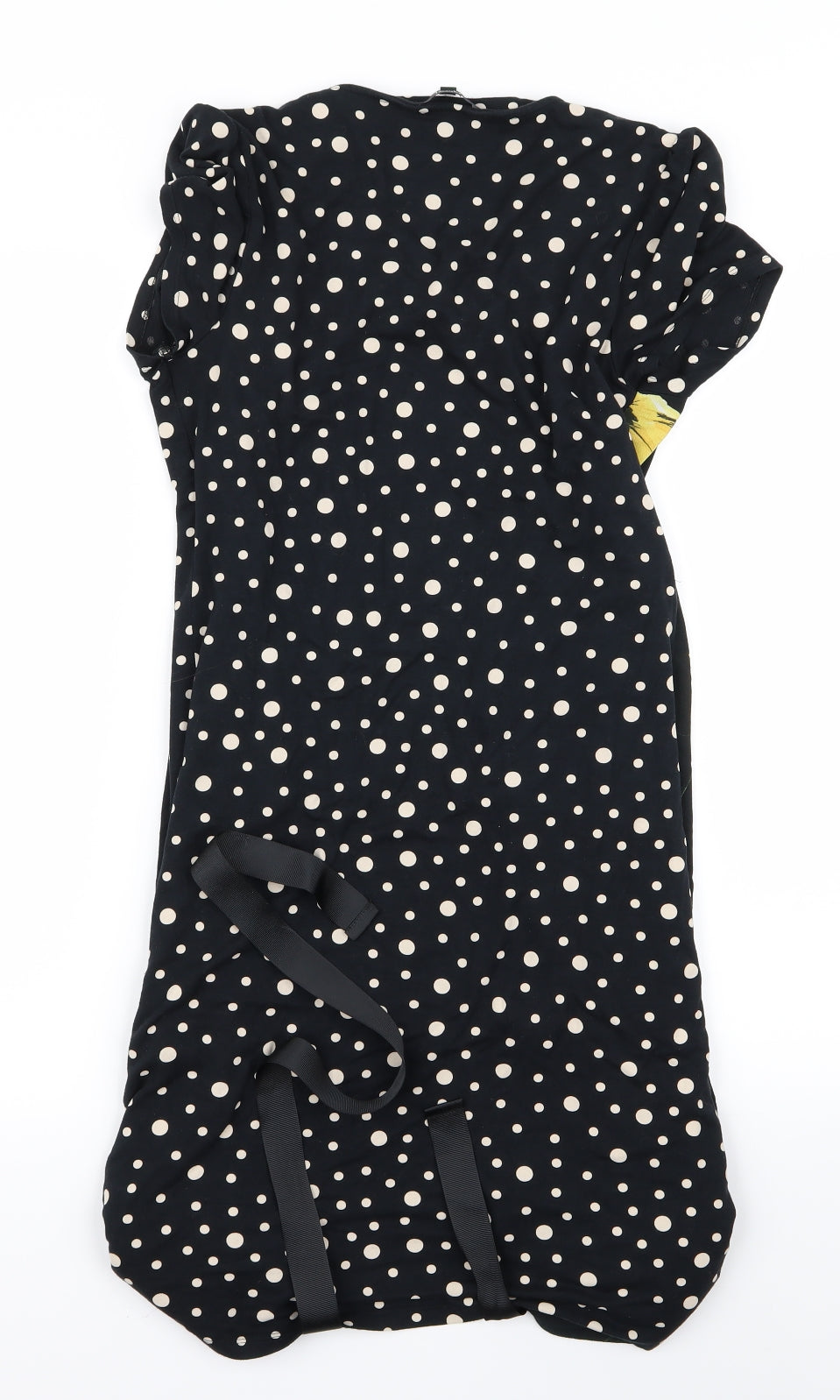 NEXT Womens Black Floral  Cardigan Jumper Size 10