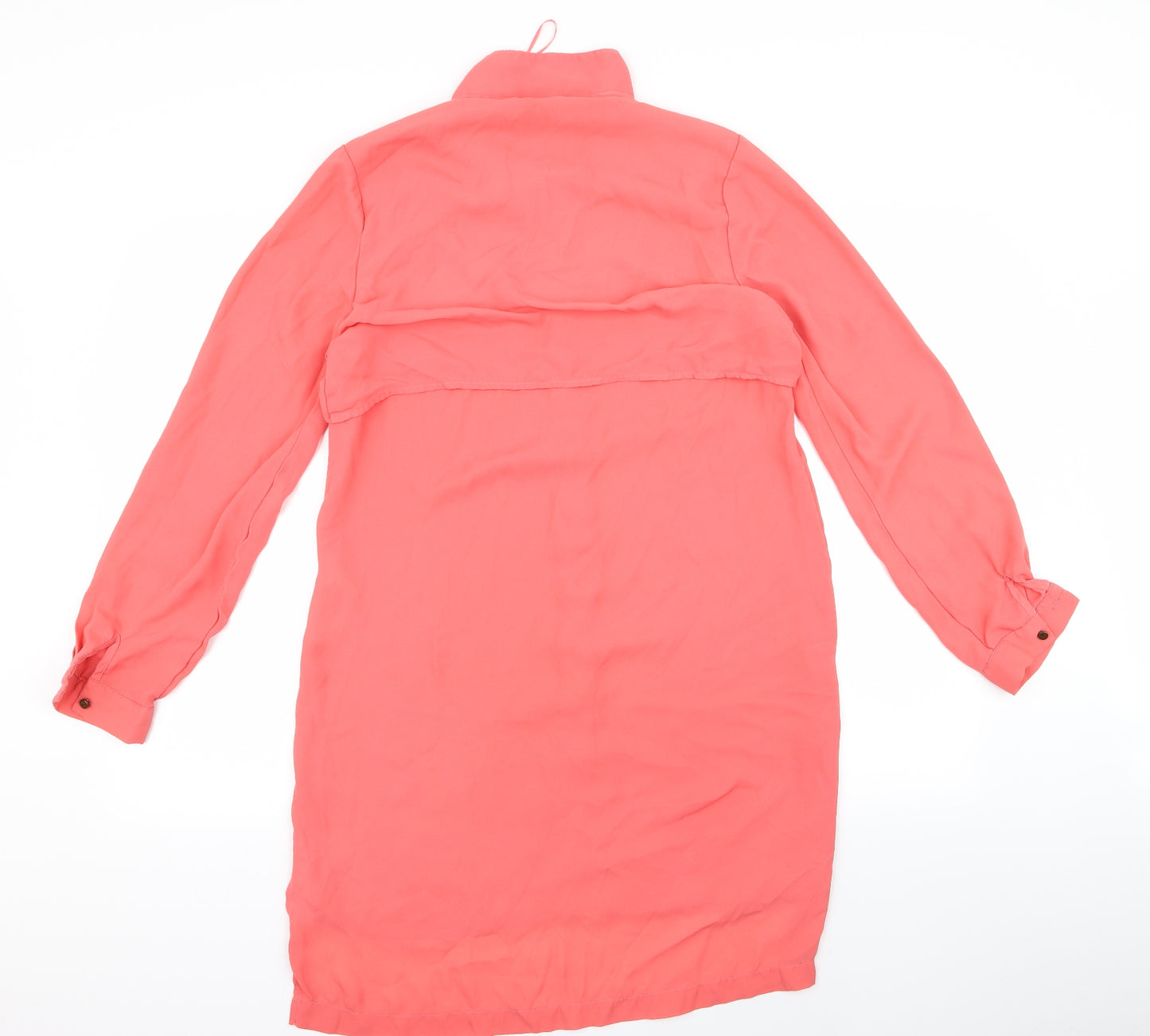 redtag Womens Pink   Shirt Dress  Size 14