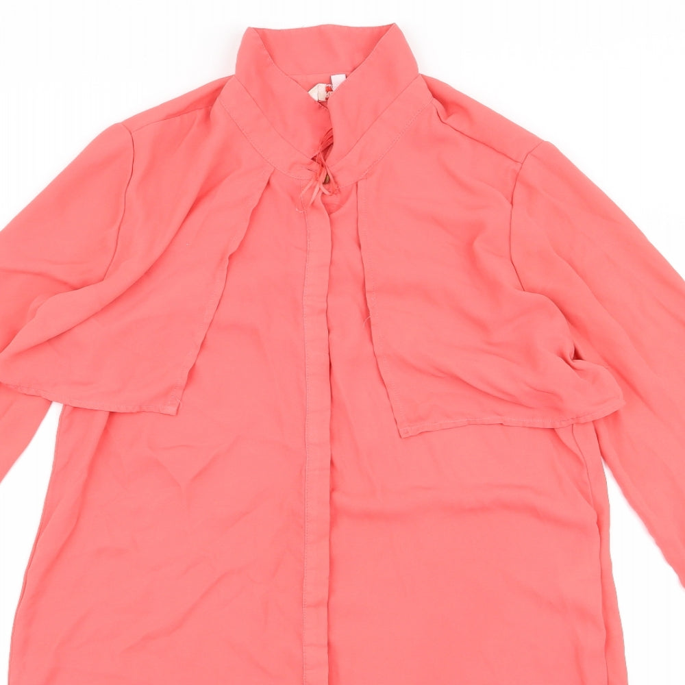 redtag Womens Pink   Shirt Dress  Size 14