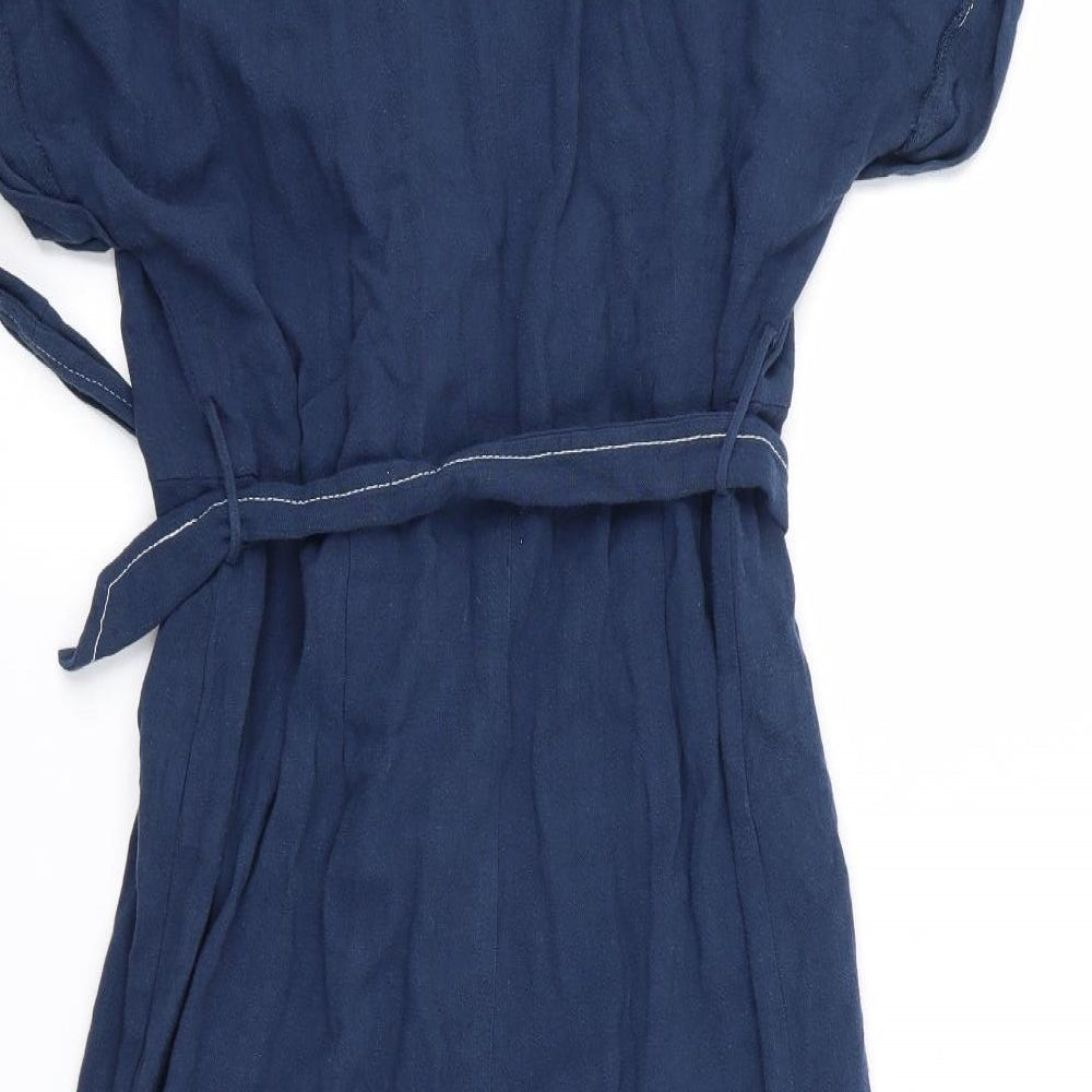 Primark Womens Blue   Bodysuit One-Piece Size 12 L19 in