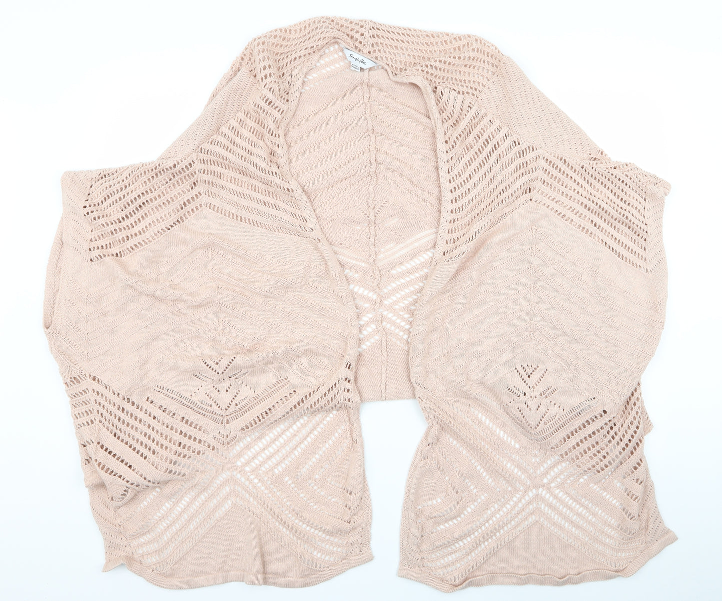 Simply Be Womens Pink   Cardigan Jumper Size L