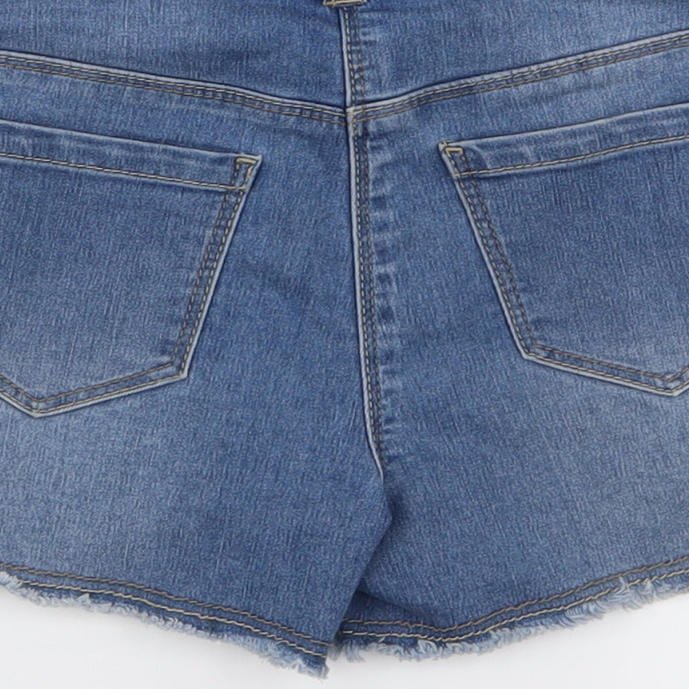 preqorn Girls Blue   Hot Pants Shorts Size 8 Years