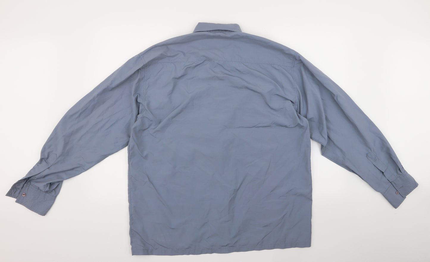edge Mens Blue    Button-Up Size XL