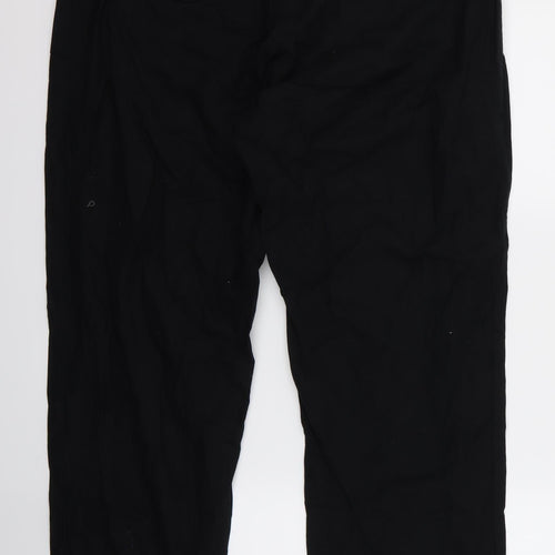 F&F Mens Black   Trousers  Size 20 L28 in