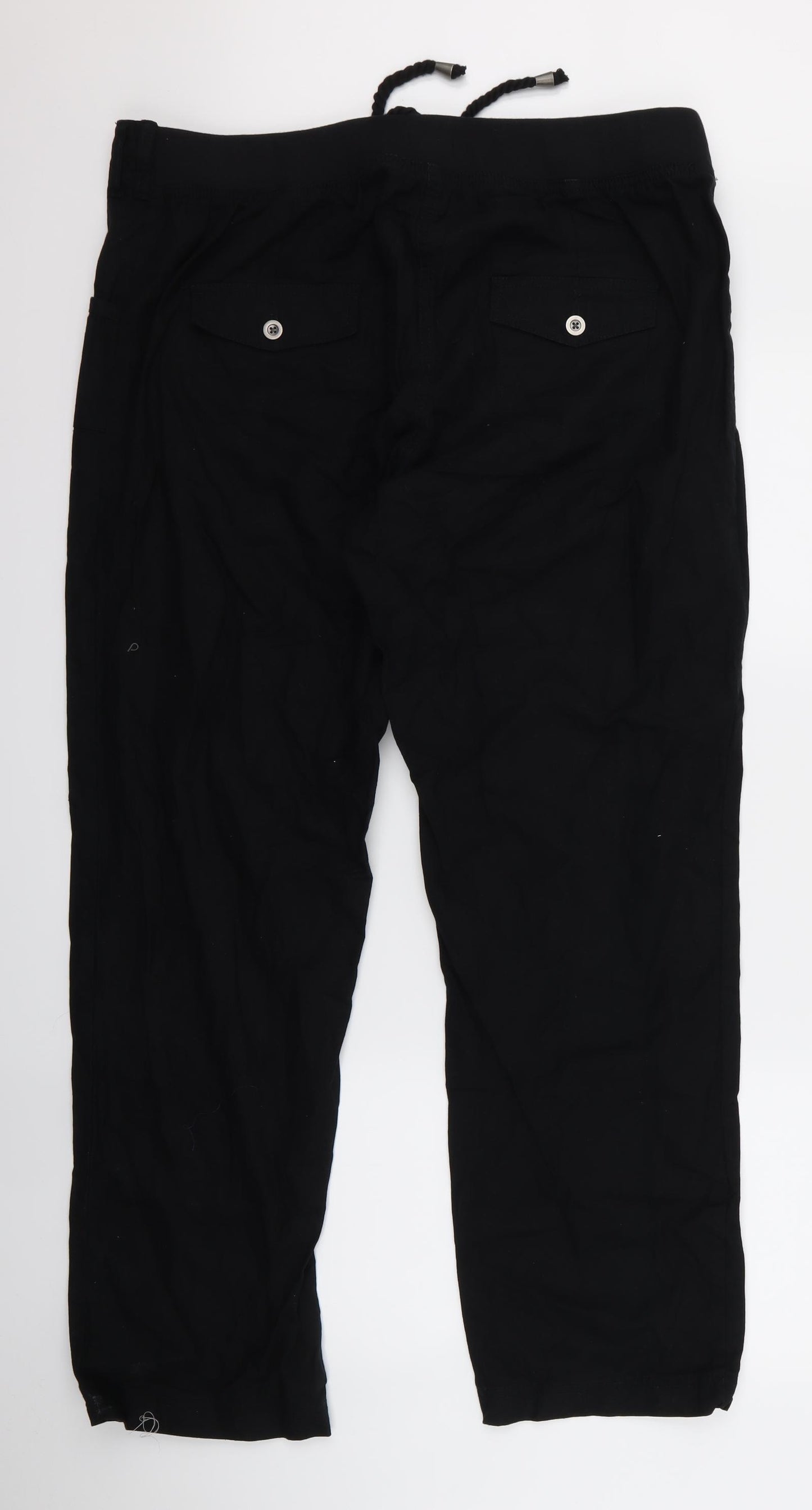 F&F Mens Black   Trousers  Size 20 L28 in