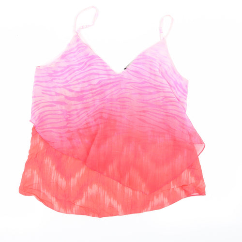 george  Womens Pink   Cropped Blouse Size M