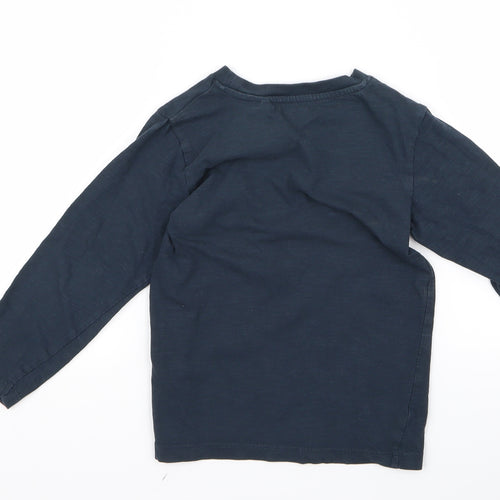 NEXT Boys Blue  Rayon Basic T-Shirt Size 5 Years