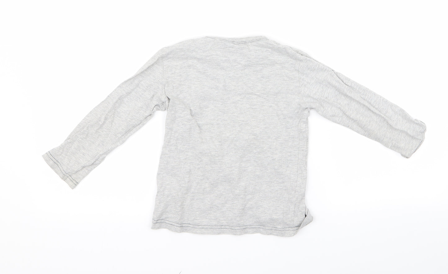 NEXT Boys Grey  Rayon Basic T-Shirt Size 4 Years