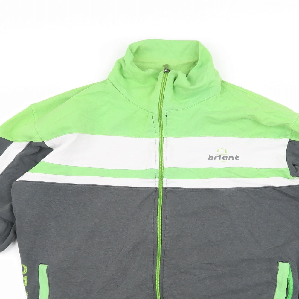 Preworn Mens Green   Windbreaker Coat Size M