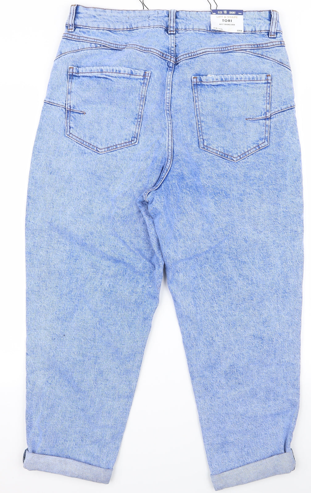 New Look Womens Blue   Skinny Jeans Size 16 L20 in