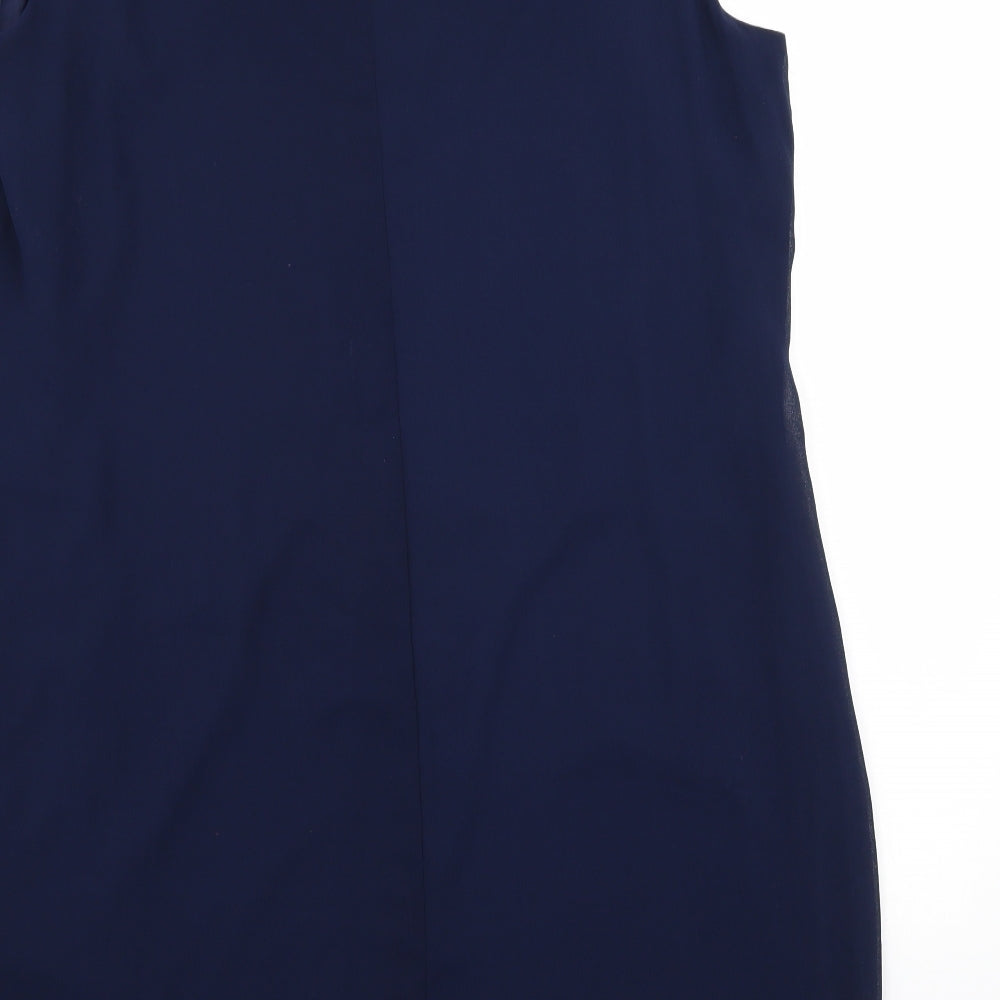 Dorothy Perkins Womens Blue   Slip Dress  Size 18