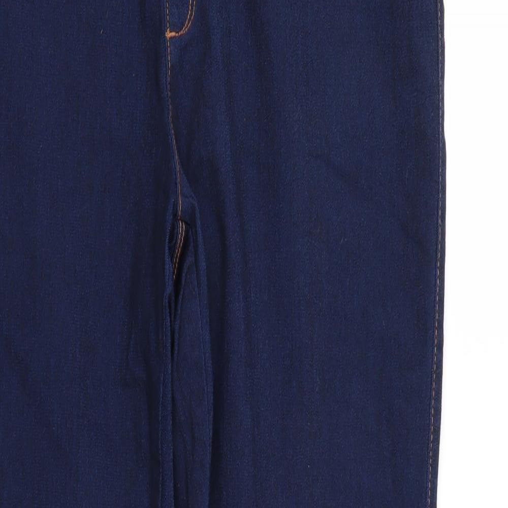 Denim & Co. Womens Blue  Denim Jegging Jeans Size 16 L27 in