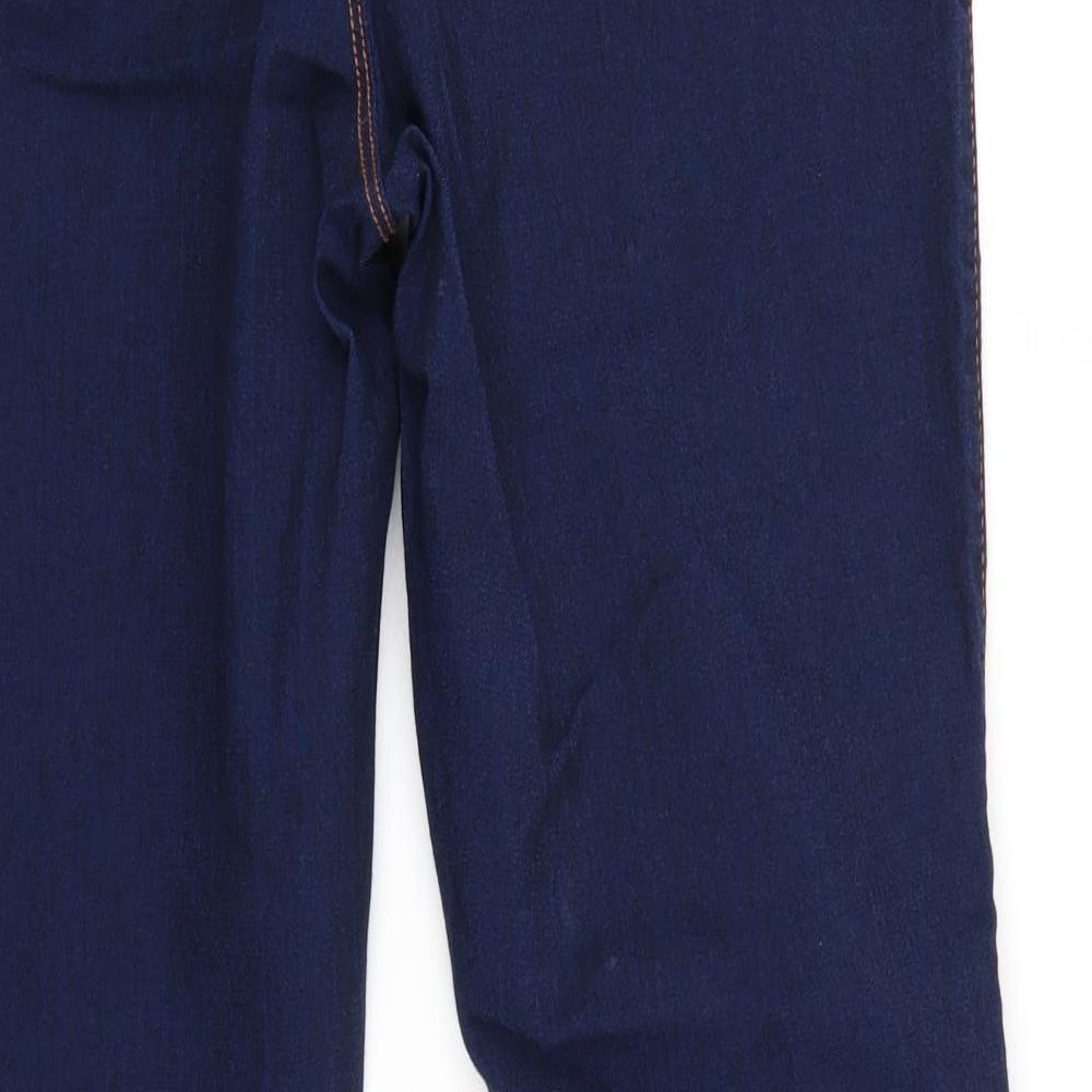 Denim & Co. Womens Blue  Denim Jegging Jeans Size 16 L27 in