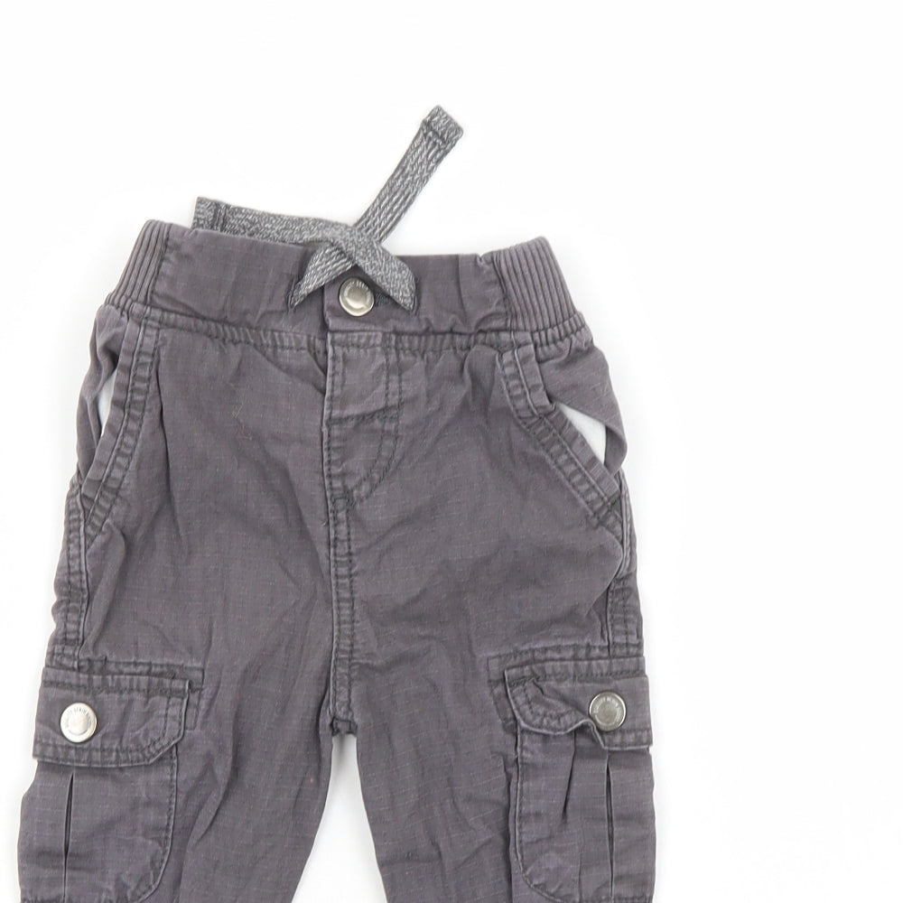 Mini Rebel Boys Grey   Capri Jeans Size 12-18 Months