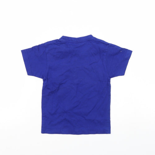 safon Boys Blue   Basic T-Shirt Size 2 Years