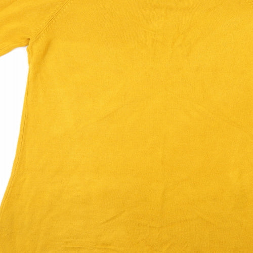 Primark Womens Yellow   Jumper Dress  Size XS