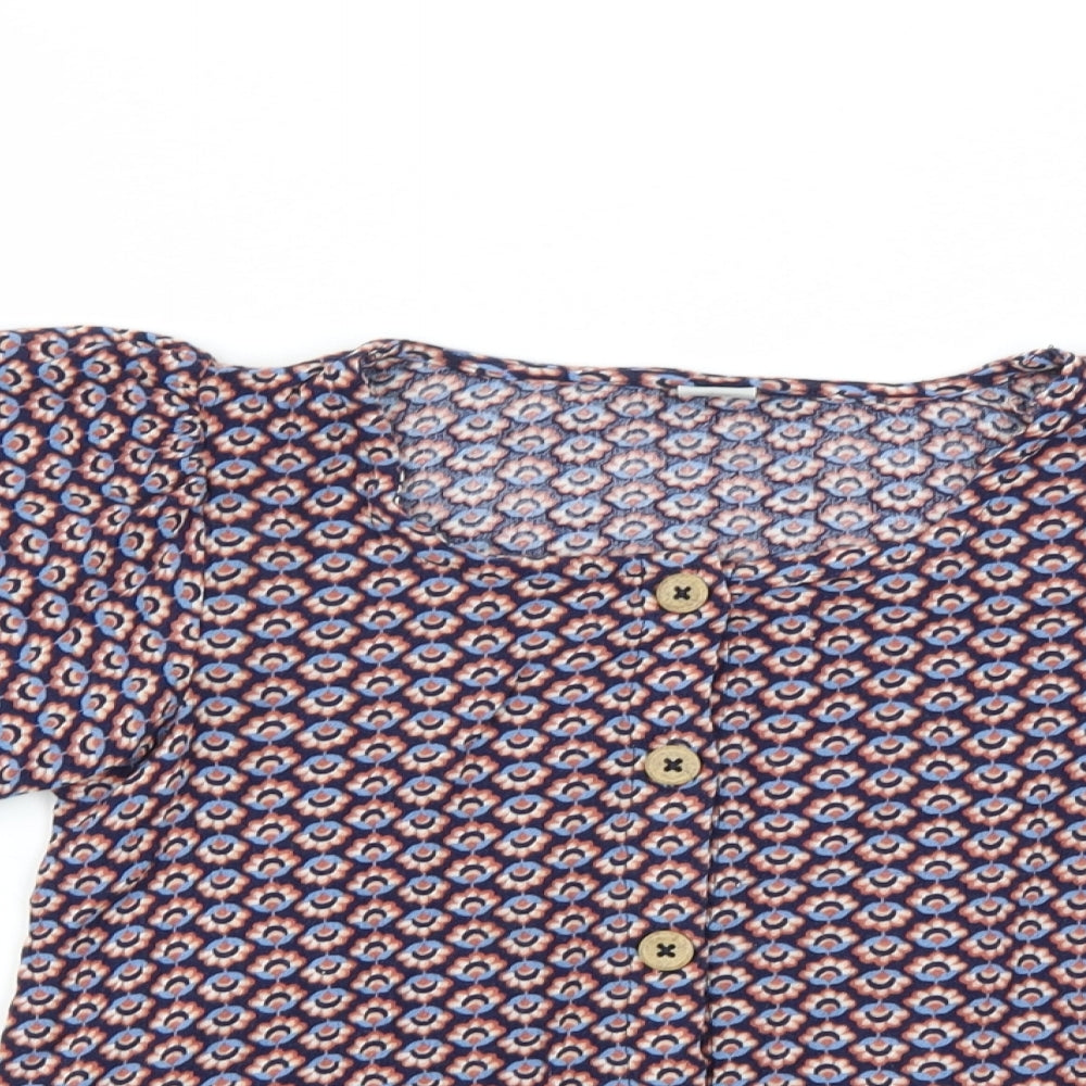 TU Girls Multicoloured Floral  Basic Button-Up Size 7 Years
