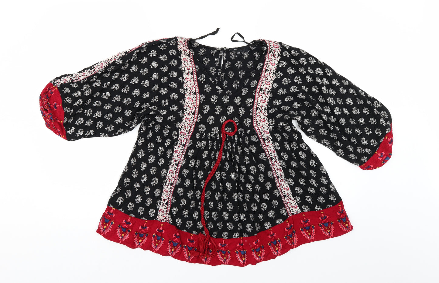 Atmosphere Womens Multicoloured Floral  Tunic Blouse Size 10