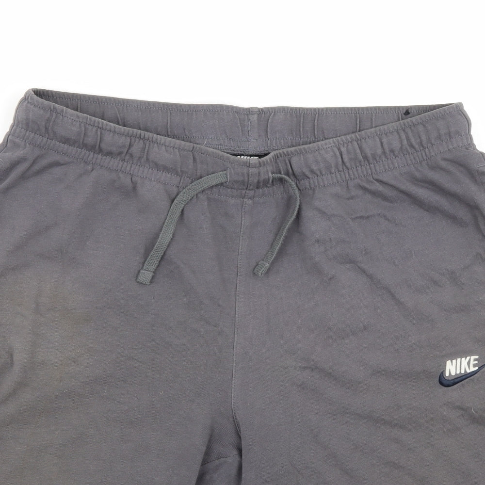 Nike Mens Grey   Sweat Shorts Size M