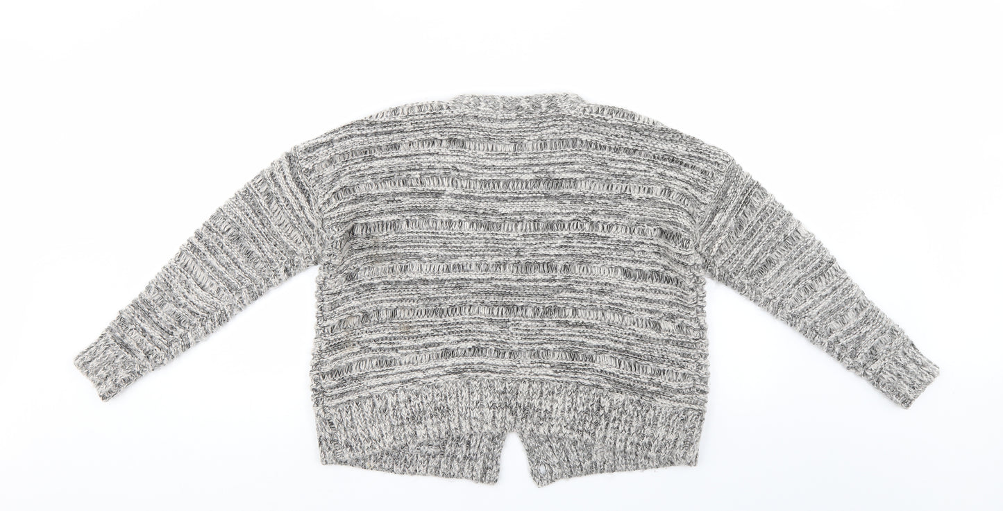 Limited Collection Womens Grey   Cardigan Jumper Size 10