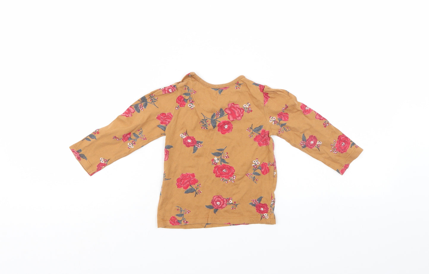 Nutmeg Girls Multicoloured Floral  Pullover Jumper Size 9-12 Months