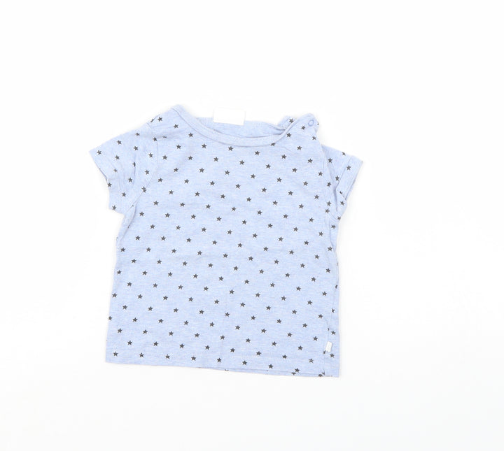 NEXT Boys Blue Polka Dot Basic Casual Size 6-9 Months
