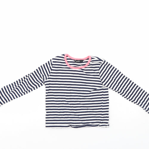 George Boys Blue Striped  Pullover Sweatshirt Size 2-3 Years