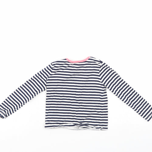 George Boys Blue Striped  Pullover Sweatshirt Size 2-3 Years