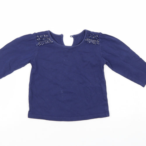 Matalan Girls Blue   Basic Casual Size 9-12 Months