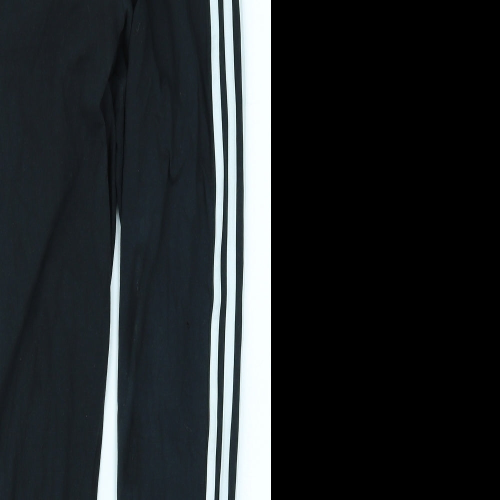 adidas Womens Black   Jogger Leggings Size 24 in L26 in