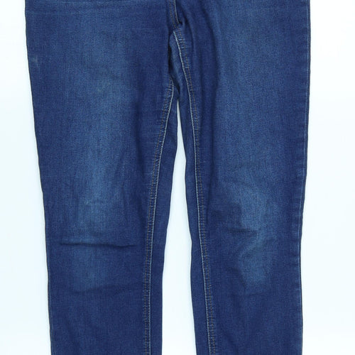 Matalan Womens Blue  Denim Skinny Jeans Size 10 L26 in
