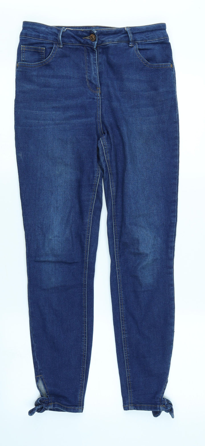 Matalan Womens Blue Denim Skinny Jeans Size 10 L26 in