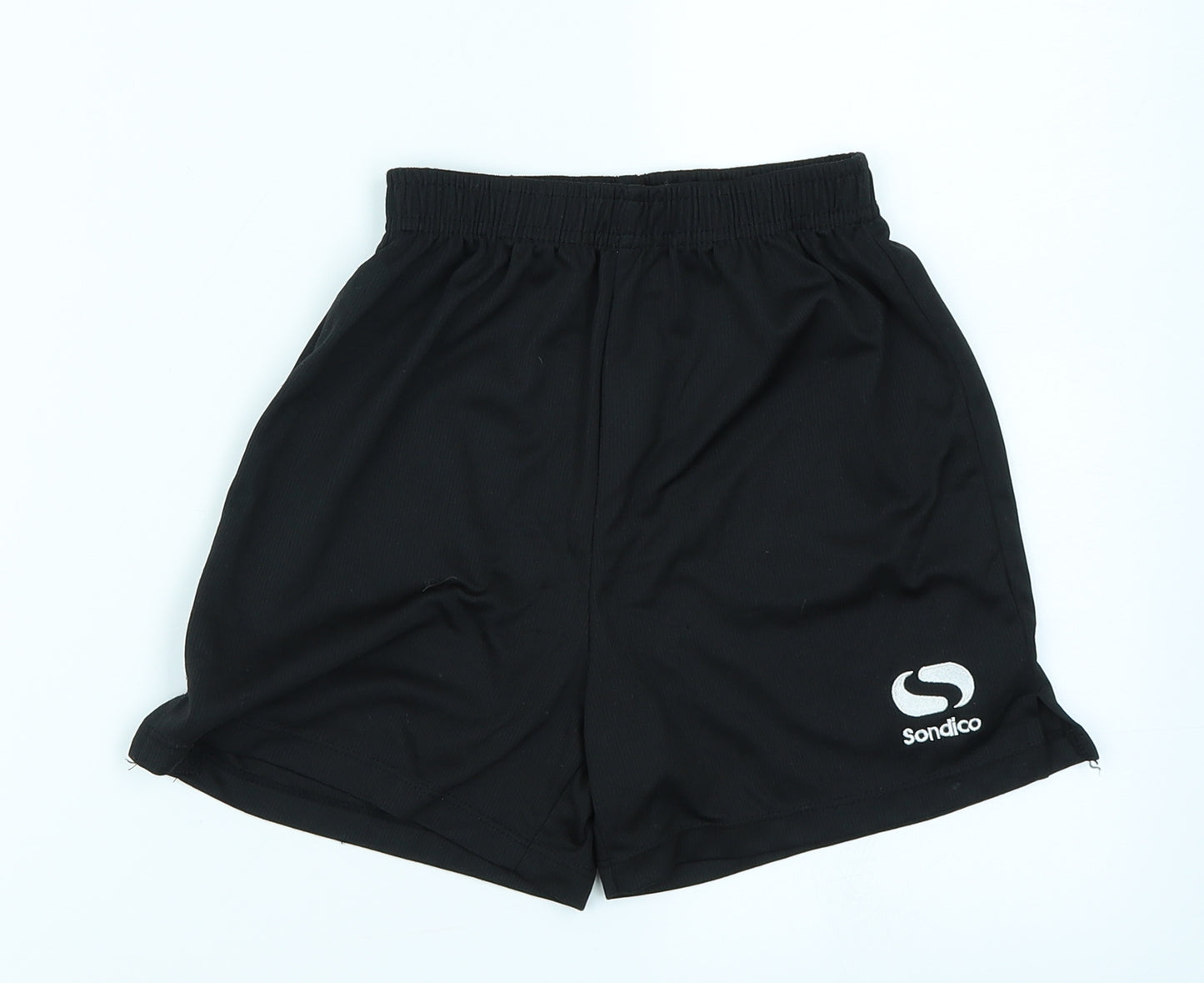 Sondico Boys Black   Sweat Shorts Size 5-6 Years