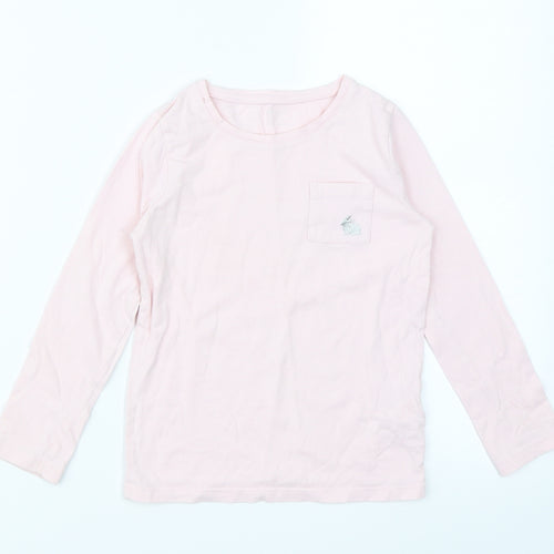 F&F Girls Pink   Basic T-Shirt Size 5-6 Years