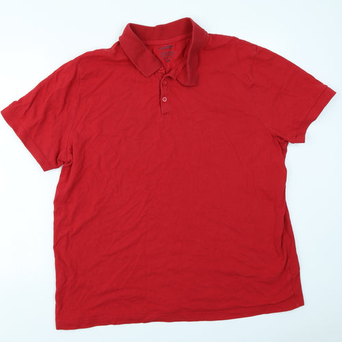 George Mens Red    Polo Size 2XL
