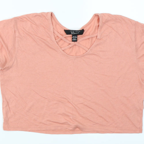 915 Generation Girls Pink   Cropped T-Shirt Size 10-11 Years