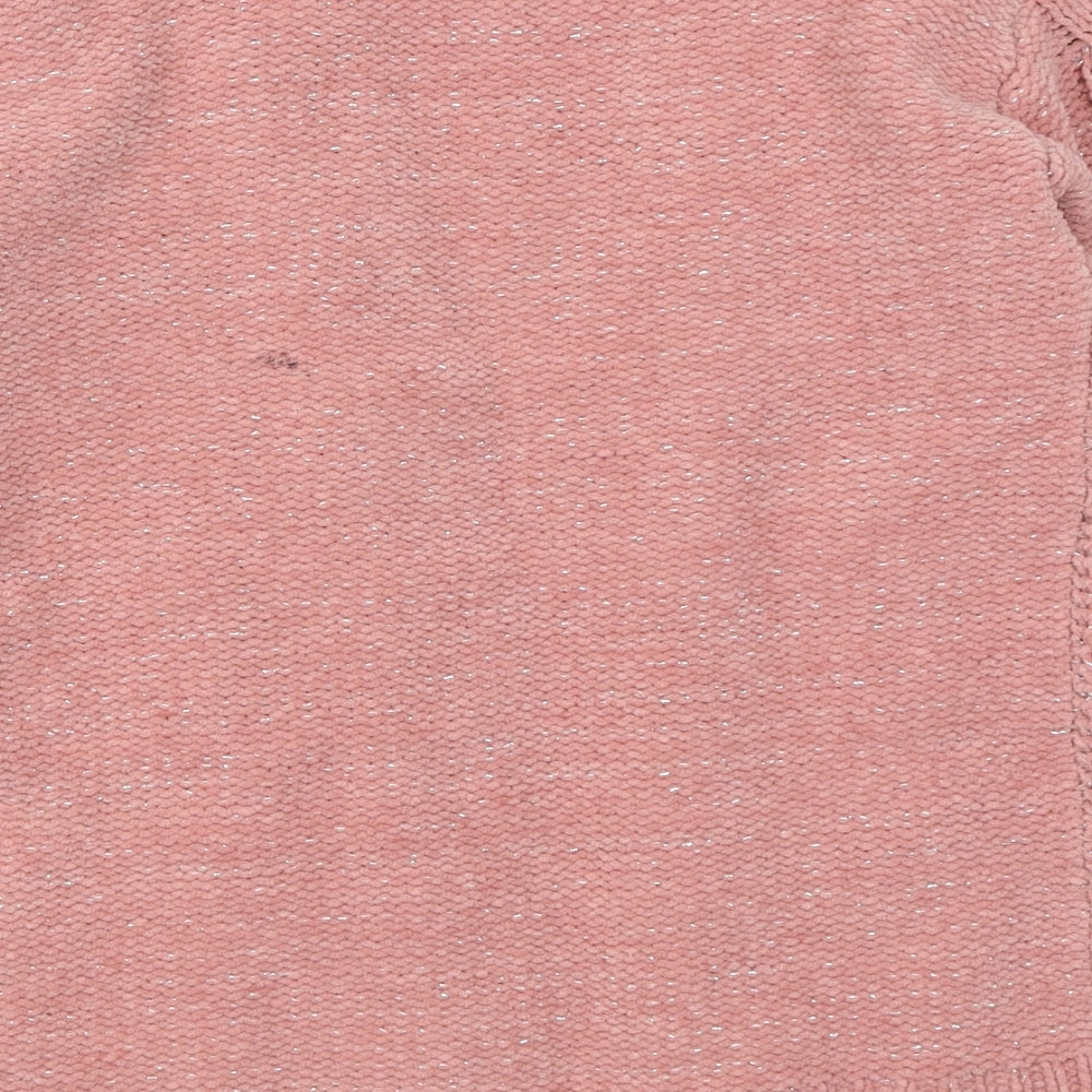 Matalan Girls Pink   Cardigan Jumper Size 6 Years