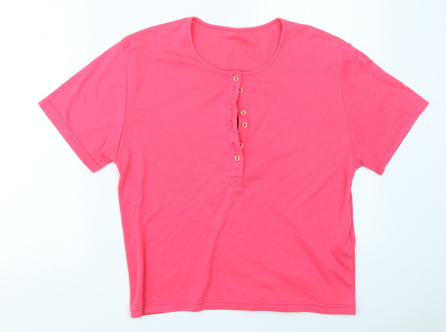 Cinch Womens Pink   Basic T-Shirt Size M