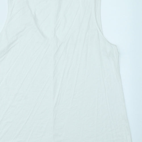 George Womens White   Basic T-Shirt Size 16