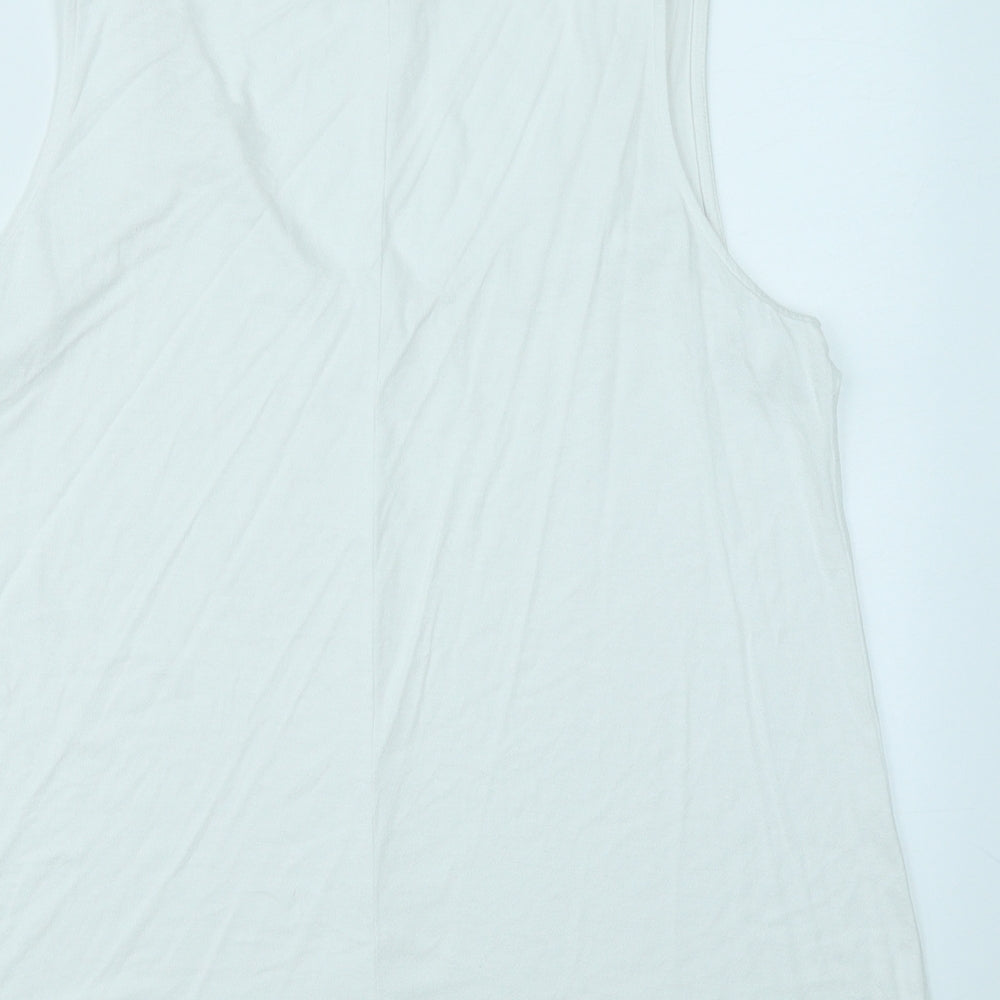 George Womens White   Basic T-Shirt Size 16