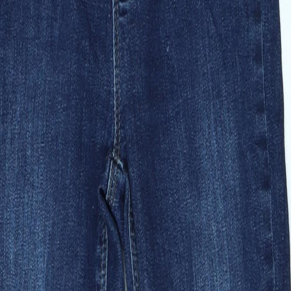 Seraphine Womens Blue  Denim Skinny Jeans Size 8 L28 in